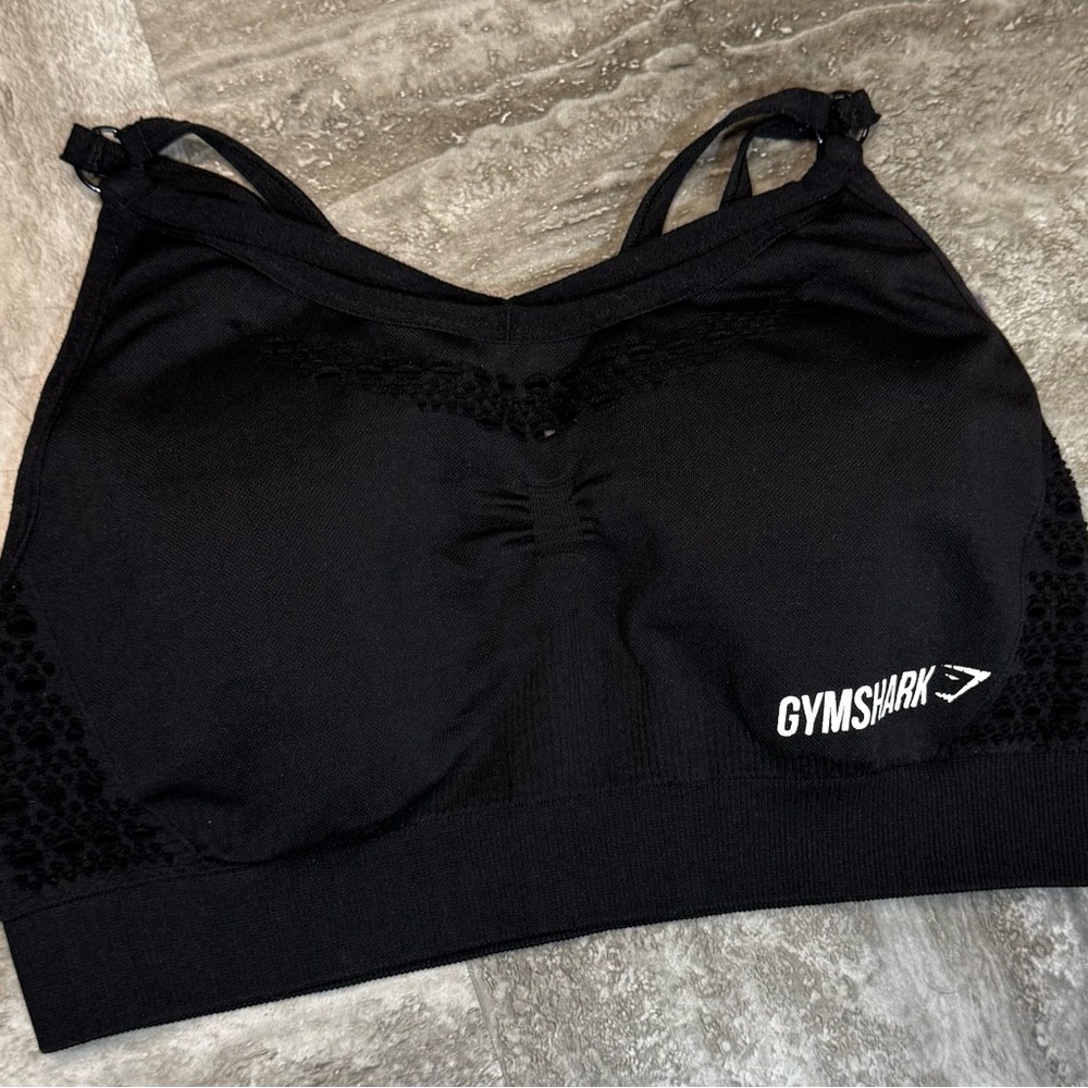 Gymshark Midnight Black Sports Bra